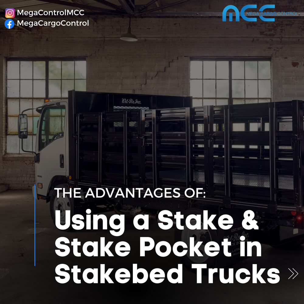 The Advantages of Using a Stake and Stake Pocket in Stakebed Trucks
