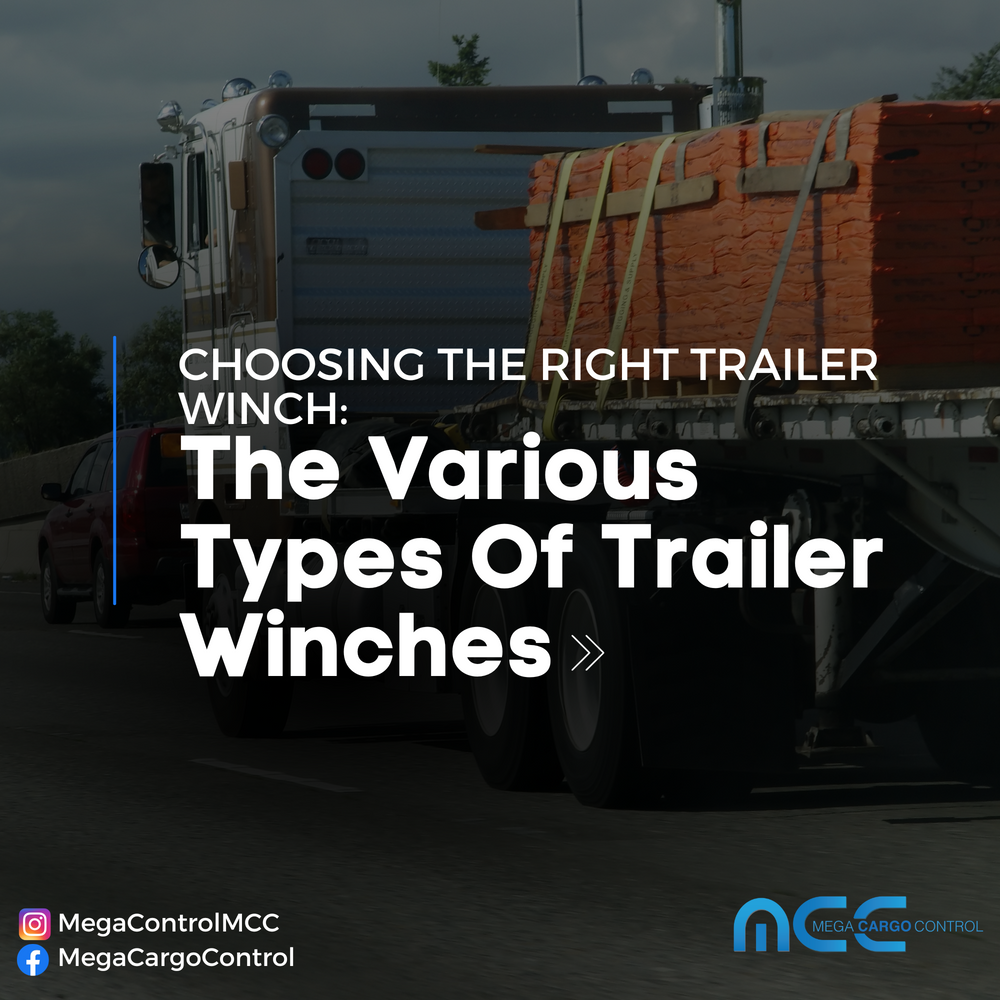 Choosing the Right Trailer Winch: The Various Types Of Trailer Winches