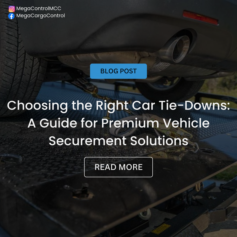 Beginner’s Guide to Car Tie-Down Straps: Premium Vehicle Securement Solutions