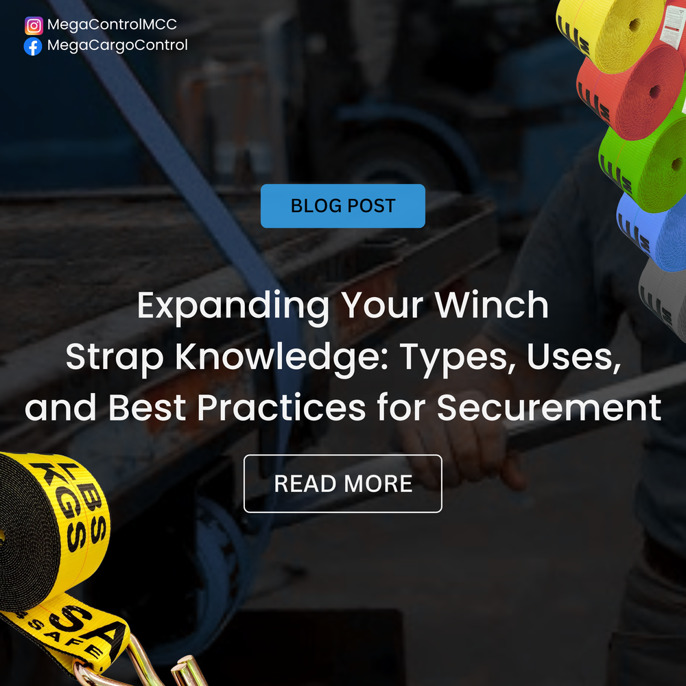 MCC Product Spotlight: 4" Heavy Duty Winch Straps with Flat Hook