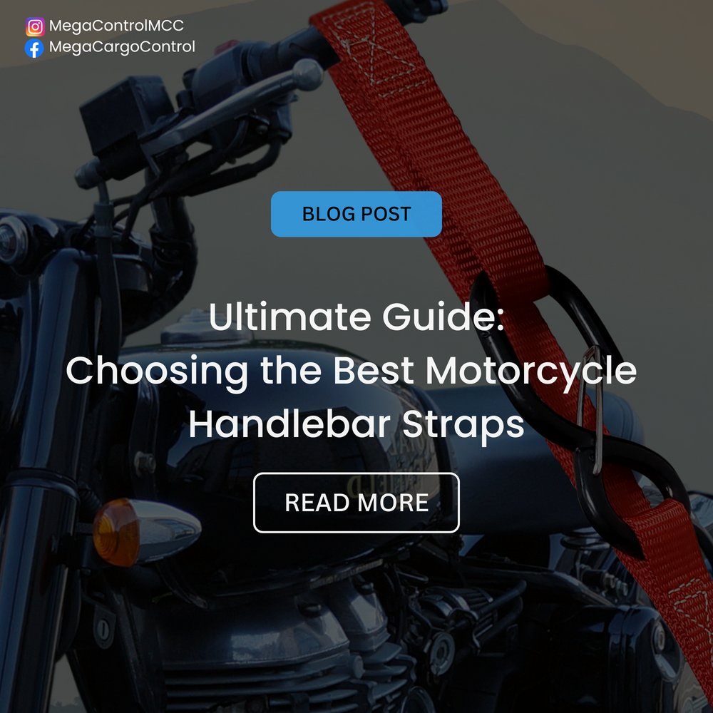 The Ultimate Guide to Choosing the Best Motorcycle Handlebar Straps and Tie-Downs for ATV, UTV, and Dirtbike Hauling