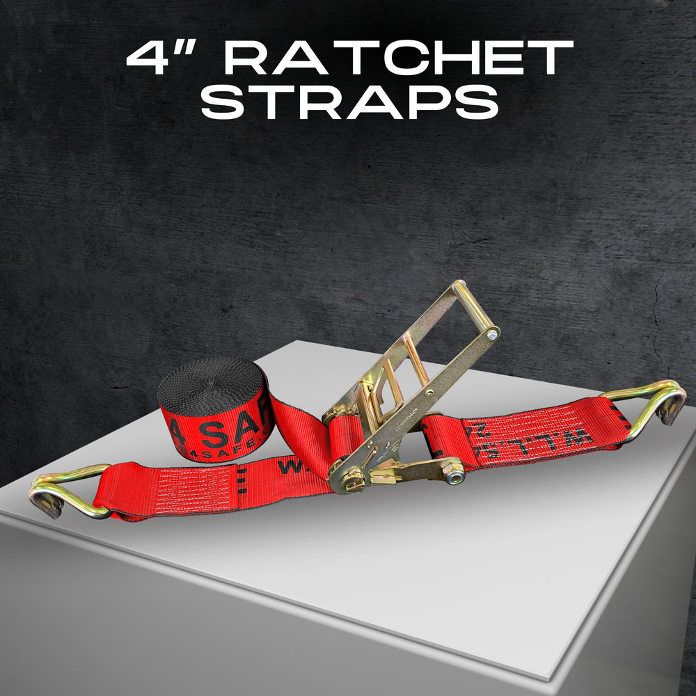 4" Ratchet Straps