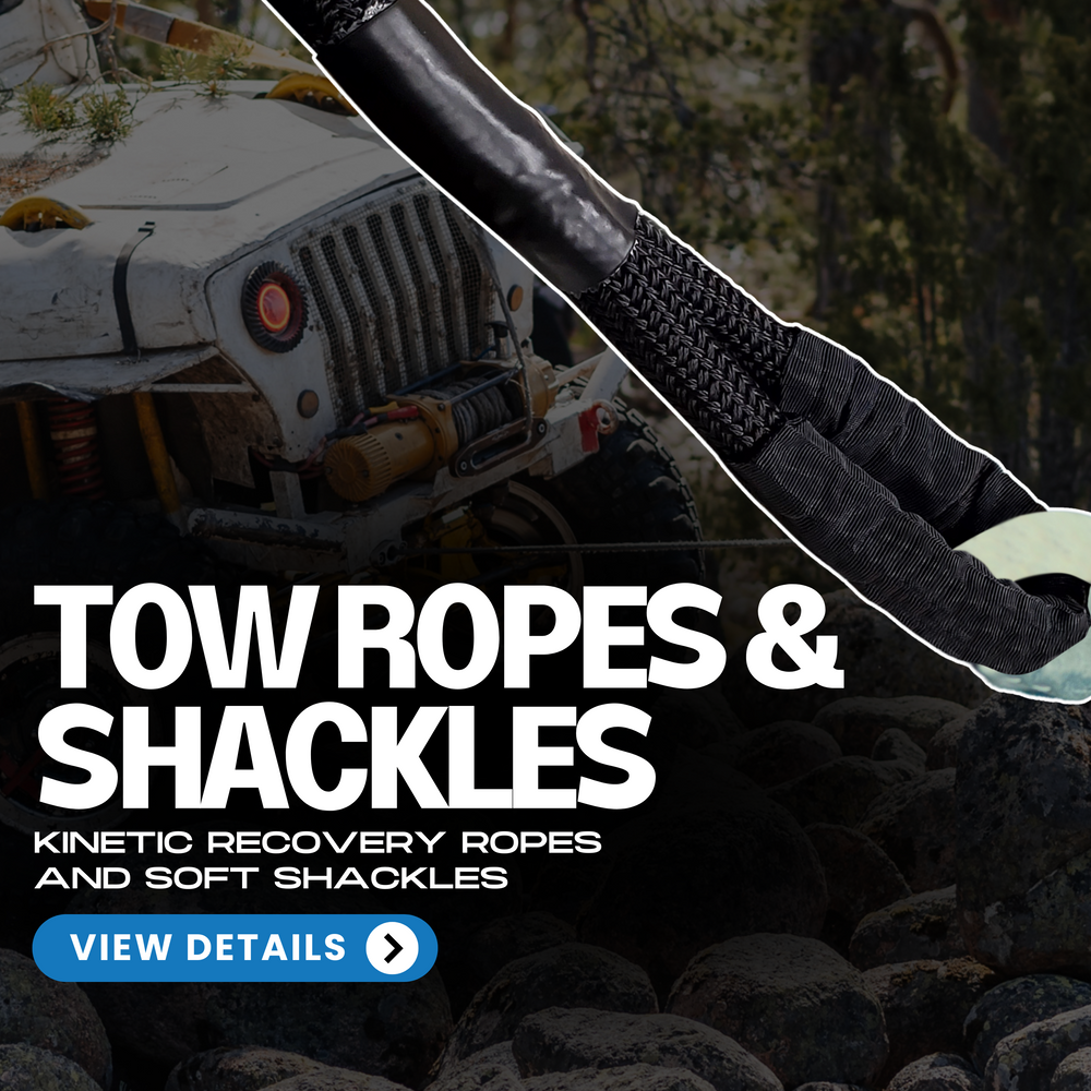 Kinetic Tow Ropes and Shackles