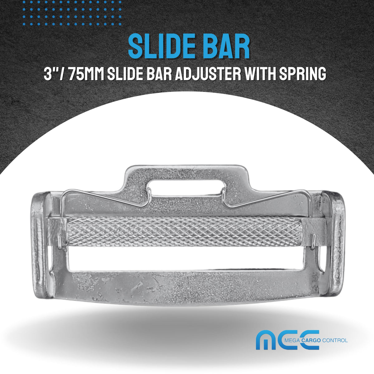 3" / 75mm Slide Bar Adjuster With Spring