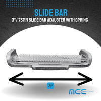 Load image into Gallery viewer, 3&quot; / 75mm Spring Loaded Slide Bar Adjuster
