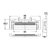 Load image into Gallery viewer, 3&quot; / 75mm Spring Loaded Slide Bar Adjuster
