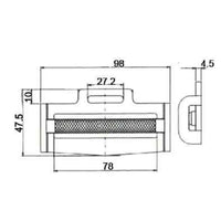 Load image into Gallery viewer, 3&quot; / 75mm Spring Loaded Slide Bar Adjuster
