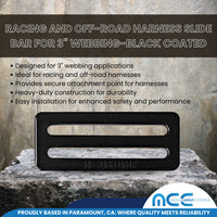 Load image into Gallery viewer, 3&quot; 4-Point Safety Harness (Push-Release Button)
