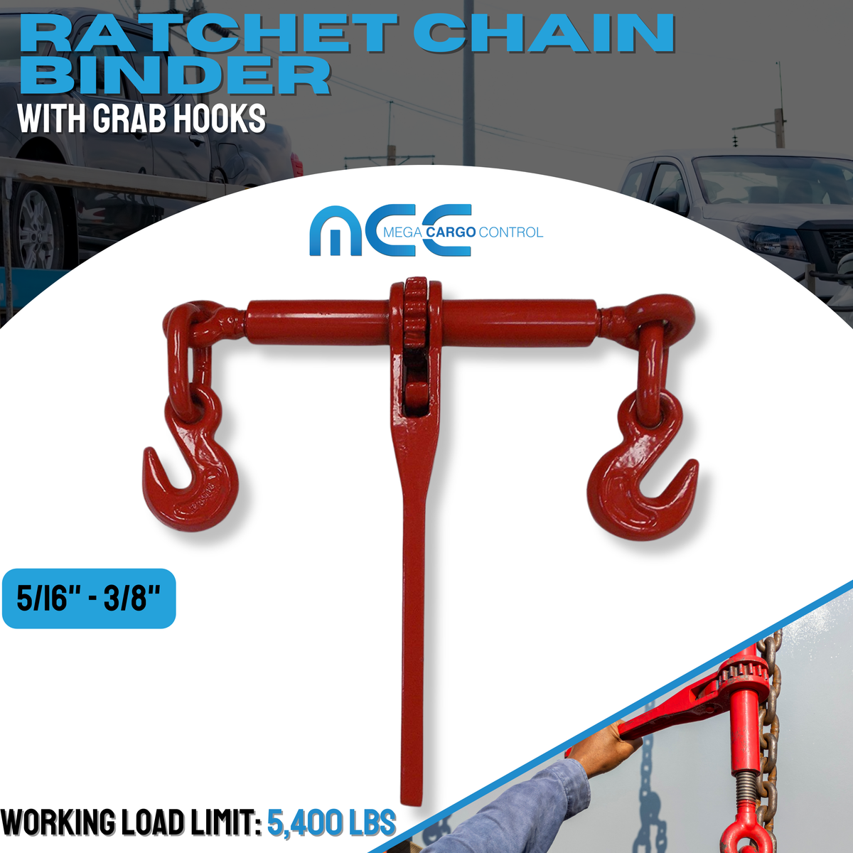 Ratchet Chain Load Binder