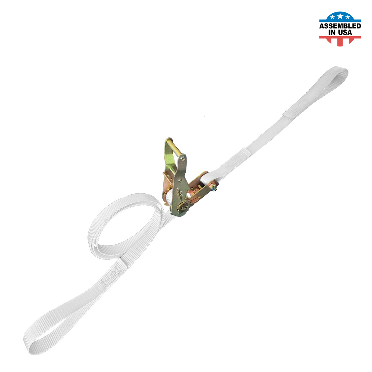1" Ratchet Tent Strap With Loop End