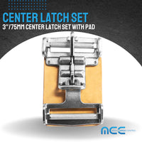 Load image into Gallery viewer, 3&quot;/ 75mm Center Buckle Latch Set - Replacement Buckle for Race Harness
