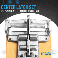 Load image into Gallery viewer, 3&quot;/ 75mm Center Buckle Latch Set - Replacement Buckle for Race Harness
