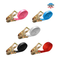 Load image into Gallery viewer, USA 1&quot; Utility Endless Cargo Ratchet Tie Down Strap
