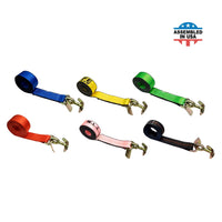 Load image into Gallery viewer, USA 2&quot; x 10&#39; TJ Combo Cluster Hook Auto Tie Down Straps
