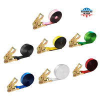 Load image into Gallery viewer, 2&quot; Utility Endless Ratchet Tie Down Strap (Round Handle Ratchet)
