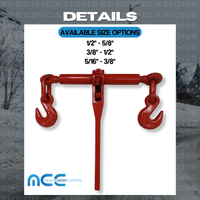 Load image into Gallery viewer, Ratchet Chain Load Binder
