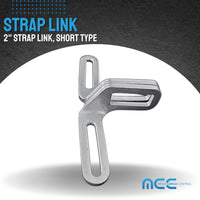 Load image into Gallery viewer, 2&quot; &amp; 3&quot; Center Strap Link - Racecar Harness Hardware
