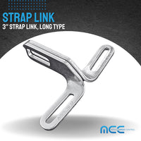 Load image into Gallery viewer, 2&quot; &amp; 3&quot; Center Strap Link - Racecar Harness Hardware
