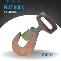 Load image into Gallery viewer, 2&quot; Heavy Duty Flat Snap Hook
