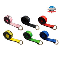 Load image into Gallery viewer, 2&quot; x 10&#39; Wheel Lift Lasso Strap w/ D Ring
