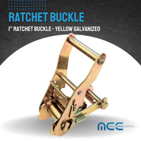 Load image into Gallery viewer, 1&quot; Ratchet Buckles, Round Handle
