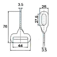 Load image into Gallery viewer, Twist Center Link - Racecar Harness Hardware
