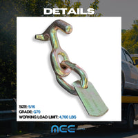 Load image into Gallery viewer, TJ Combination Towing Hook - Grade 70
