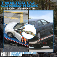 Load image into Gallery viewer, TJ Combination Towing Hook - Grade 70
