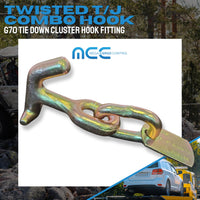 Load image into Gallery viewer, TJ Combination Towing Hook - Grade 70

