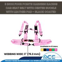 Load image into Gallery viewer, 3&quot; 4-Point Safety Harness (Center Latch &amp; Link)
