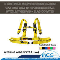 Load image into Gallery viewer, 3&quot; 4-Point Safety Harness (Center Latch &amp; Link)

