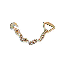 Load image into Gallery viewer, 20&quot; Grade 70 Chain Extension W/ 3&quot; D Ring And Forged Grab Hook
