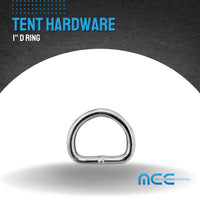 Load image into Gallery viewer, 1&quot; D Ring for 1&quot; Webbing
