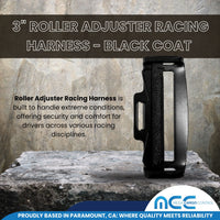 Load image into Gallery viewer, 5 Point Safety Harness Camlock 3＂Strap Seat Belt- Black coated
