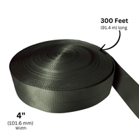 Load image into Gallery viewer, 4" x 300ft Tie Down Webbing Polyester
