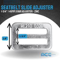 Load image into Gallery viewer, 1.75&quot; (45mm) 3 Bar slide Adjuster
