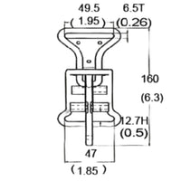 Load image into Gallery viewer, 2&quot;/ 50mm Center Buckle Latch Set - Replacement Buckle for Race Harness
