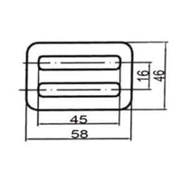 Load image into Gallery viewer, 1.75&quot; (45mm) 3 Bar slide Adjuster

