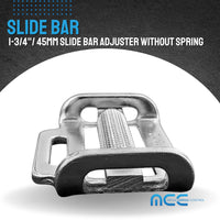Load image into Gallery viewer, 1.75&quot;/ 45mm Spring Loaded Slide Bar Adjuster - Auto Tension &amp; Cargo Securement
