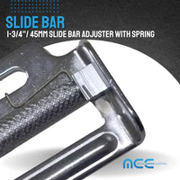 Load image into Gallery viewer, 1.75&quot;/ 45mm Spring Loaded Slide Bar Adjuster - Auto Tension &amp; Cargo Securement
