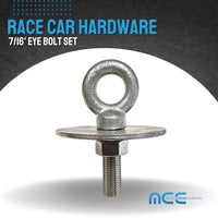 Load image into Gallery viewer, Harness Mounting Hardware - Flathead Eye Bolt &amp; Washer Kit
