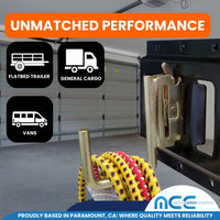 Load image into Gallery viewer, 2&quot; Square E-Track Steel J Hook
