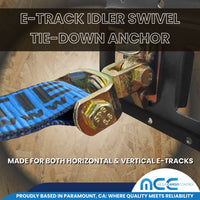 Load image into Gallery viewer, E-Track Idler Swivel Tie-Down Anchor
