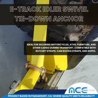 Load image into Gallery viewer, E-Track Idler Swivel Tie-Down Anchor
