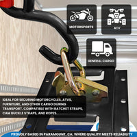 Load image into Gallery viewer, Heavy Duty E-Track Fitting w/ D Ring
