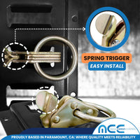 Load image into Gallery viewer, Heavy Duty E-Track Fitting w/ O Ring
