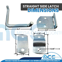 Load image into Gallery viewer, Straight Side Gate Latch Set
