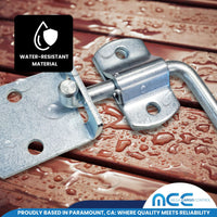 Load image into Gallery viewer, Straight Side Gate Latch Set
