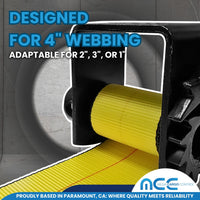 Load image into Gallery viewer, 4&quot; Weld-On Winch For Flatbed Trailer (160 mm)
