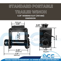 Load image into Gallery viewer, 4&quot; Portable Bolt-On Winches (160 mm)
